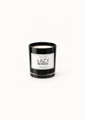 Lazy Monday soy wax candle in black glass