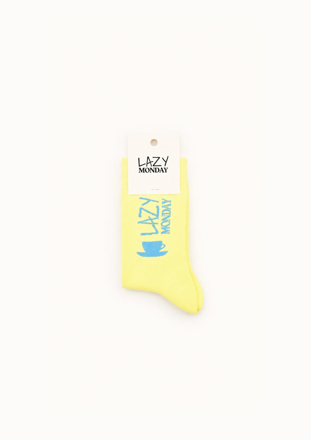 Lazy Monday socks yellow